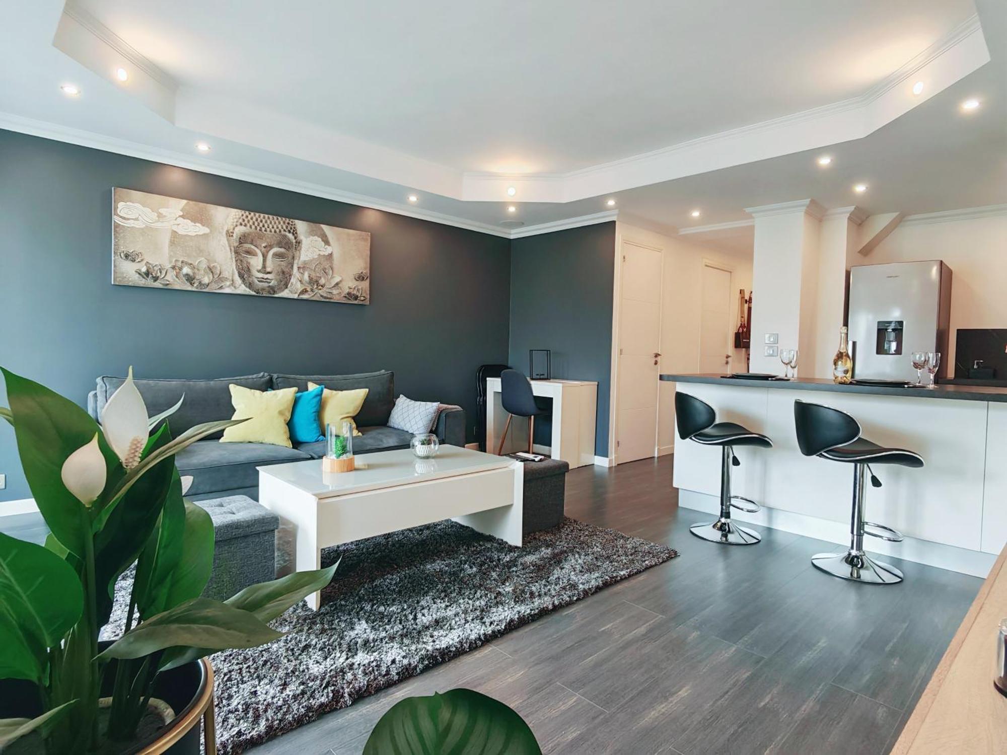 Magnifique Appartement Le Cannet,Cannes, Parking, Wifi Buitenkant foto